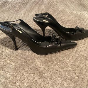 Black Prada Pumps
